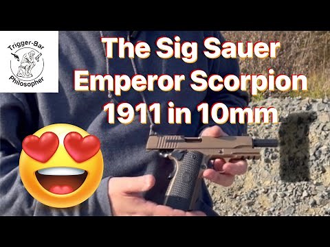 The Sig Sauer Emperor Scorpion 1911 in 10mm!