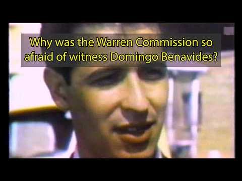 Why was the Warren Commission so afraid of Tippit murder witness Domingo Benavides?