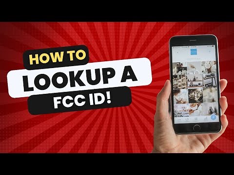 How to find public information on an FCC ID