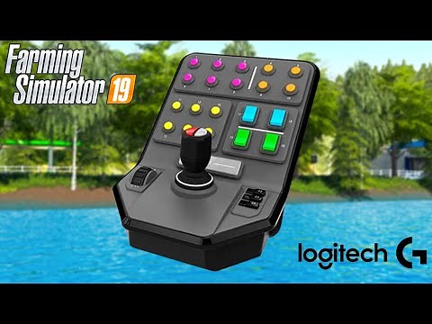 Logitech Farm Sim Side Panel | Unboxing & Game Play