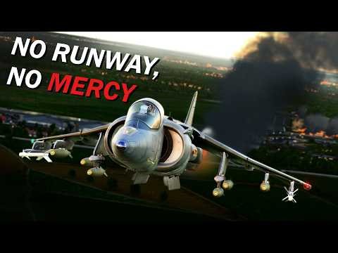 No Runway? No Problem! | DCS AV-8B Harrier SEAD & Strike Mission | VR Gameplay