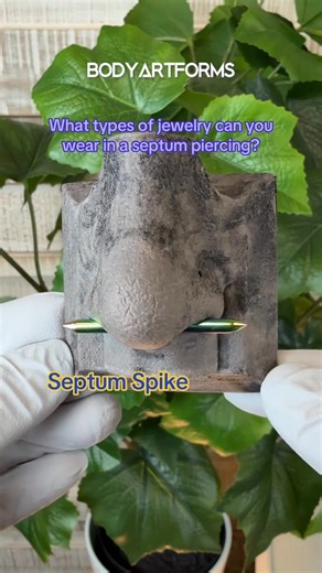 4.7K views · 34 reactions | If you have a septum piercing, switch up your jewelry with all these styles! We’ll show you what you can wear in your septum piercing! Shop our septum jewelry collection at https://bodyartforms.com/products.asp?jewelry=septum | Bodyartforms | Facebook