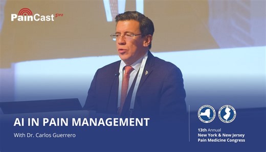 Dr. Carlos Guerrero - Ai in Pain Management 🌐🎥 Watch the full lecture at: https://paincast.com/ai-in-pain-management/ This presentation explores the evolving role of artificial intelligence (AI) in pain medicine, highlighting its history, applications, and challenges. AI began in the 1950s and now includes machine learning, deep learning, and neural networks powering tools like ChatGPT. Key clinical applications include pain assessment using facial and voice recognition, medical imaging enhanc