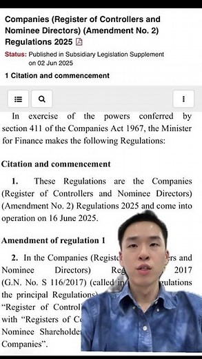 Important Update: New Requirements for Nominee Directors & Shareholders Filing | ACRA 2025 Changes