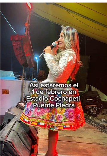 Presentación de Loly Salas en Cochapetí
