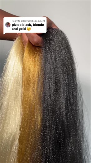 Blonde Braids Mixing Colors for Black Girls