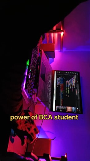 Aakash on Instagram: "Power of BCA student #coding #codinglife #instagramreels #programming #webdevelopment"