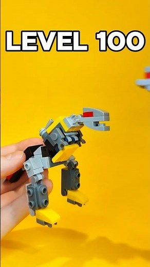 Grimlock G1 Level 1 to Level 1000 Lego...