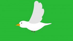Animation Bird Green Screen Bird Blue Stock Footage Video (100% Royalty-free) 3465642987 | Shutterstock