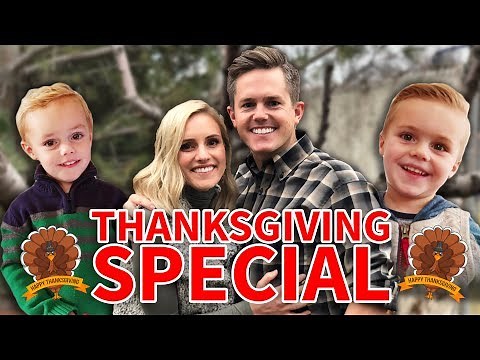 FAMILY THANKSGIVING SPECIAL 2017! | Ellie and Jared