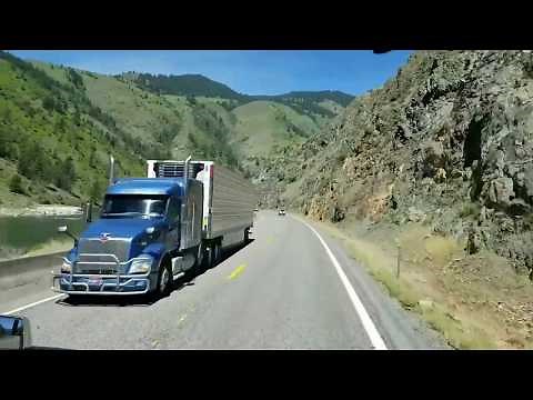 Trucking Through Idaho on Hwy 95.. White Bird Pass Hill Climb.. A Quote From Dr McCoy!!