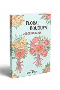 Floral Bouquets Coloring Book for Adults – Relaxing & Elegant Flower Designs - Etsy