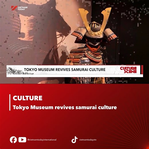 Japan’s samurai warriors shaped centuries of history through loyalty, discipline, and martial skill. Now in Tokyo, a newly opened museum is inviting visitors to step inside that world. It aims to preserve a fading tradition while opening it up to a new global audience. #vietnamtoday #yourwindowonvietnam #vtv #news #japan #samurai #culture | Vietnam Today