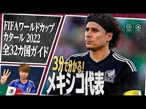 A 3-minute guide to Mexico's national team🇲🇽 [FIFA World Cup Qatar 2022 All 32 countries guide 11...
