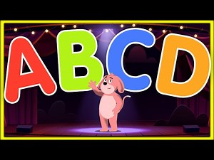ABCD Song | Learn the Alphabet | ABC Nursery Rhyme - Videos For Kids