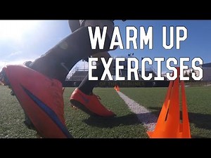 How To Prepare For Training | Essential Warm Up Exercises For Footballers/Soccer Players