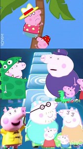 George & Peppa Pig Sleep Zombie Fight🤯coffin dance#shorts#coffindance#peppapig#cartoon