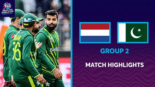 536K views · 29K reactions | A fiery performance with the ball followed by a solid display with the bat helped Pakistan to a comfortable win  Match highlights  #T20WorldCup | #NEDvPAK | ICC - International Cricket Council | Facebook