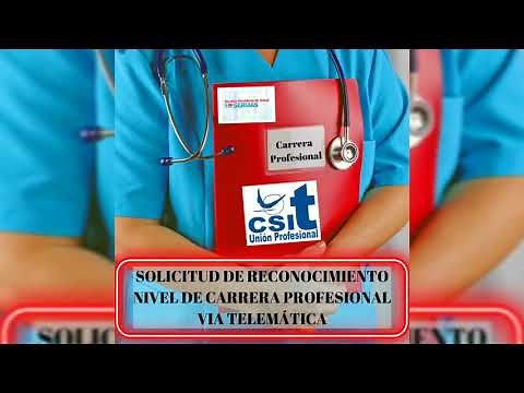 SOLICITUD RECONOCIMIENTO DE CARRERA PROFESIONAL SERMAS. VIA TELEMÁTICA