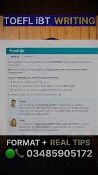 TOEFL iBT Writing New Format Part 2 | Build a Sentence, Email & Academic Discussion Tips #toeflibt