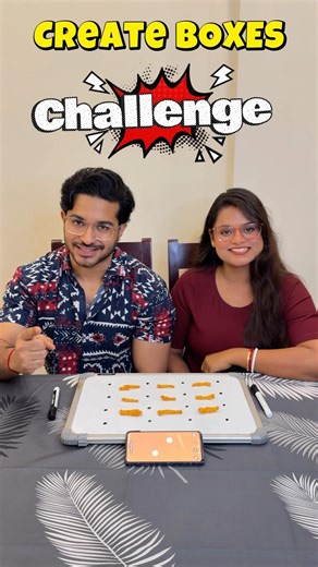 Create Boxes😎 #game #challenge #couplecomedy