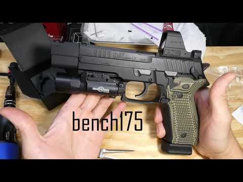 Arex Rex Zero 1 Tactical Polenar Short Reset Plate, Armory Craft light sear spring, red dot Review