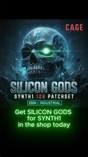 ⚡ULTIMATE Cyber-goth patches!- CYBERPUNK (EBM / Industrial) 128 Synth1 patches