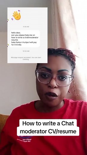 Create an Outstanding Chat Moderator CV Easily