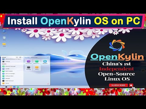How to install Openklyin OS on PC | IndependentLinuxOS | OpenKylinOS English Option‪@TechlogicTariq‬