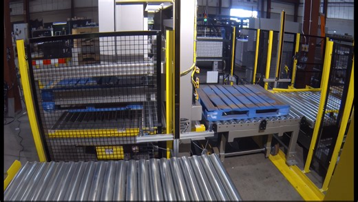 Transfer Car with Pallet Dispenser/Stacker