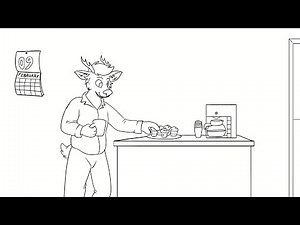 Deer Weight Gain Animation