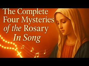 Full Holy Rosary in Song | All Four Mysteries – Joyful, Luminous, Sorrowful & Glorious