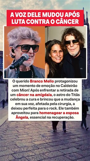 Cantor mudou de voz após vencer um câncer na amígdala