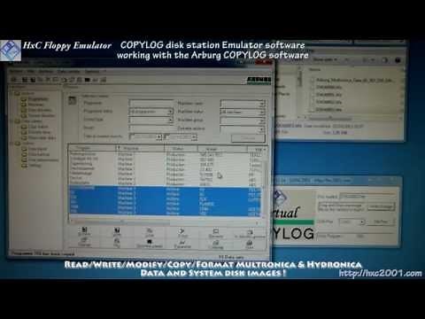 HxC Virtual COPYLOG Disk station Emulator