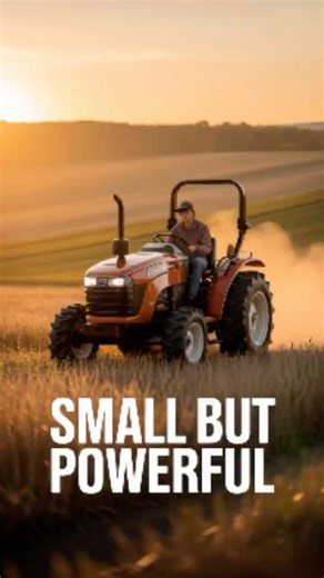 Small Tractor – Big Power! Farming Revolution Starts Here