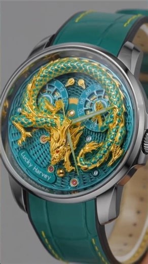 The Most Stunning Dragon Watch? | Lucky Harvey Dragon Special Edition Review #dragonwatch #watch