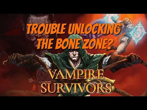 Vampire Survivors - How to Unlock The Bone Zone! New Challenge Map!
