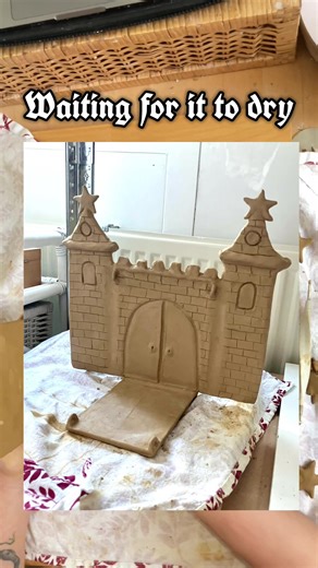 Build a Medieval Castle Ceramic Wall Shelf