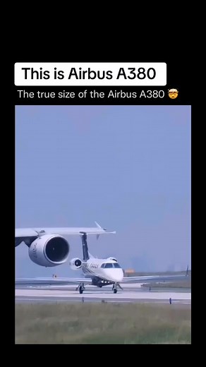 True Size of Airbus A380 Revealed