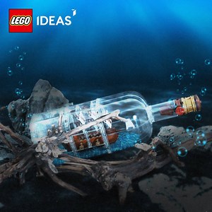 27K views · 2.1K reactions | 在海底沉睡的瓶中船，今天浮上岸啦！...