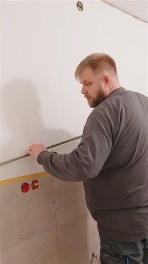 This detail elevates the bathroom wall cladding