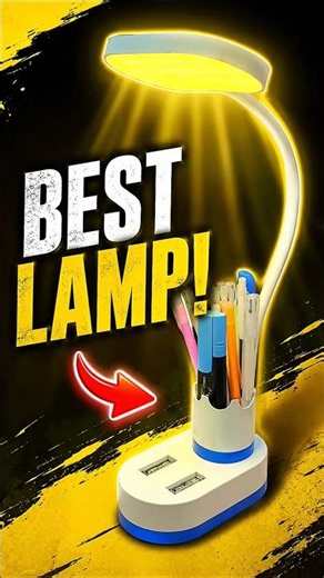Best USB Desk Lamp with Pen Holder & USB Hub! 🤯💡 #Shorts #part2