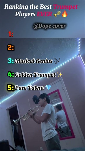 Ranking the Best Trumpet Players EVER 🎺🔥 #viral #singing #cover