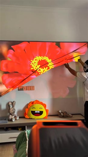 Experience MAX Color Saturation with Our Projector Screen
