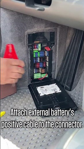 Did you know? How to open your Porsche's frunk with a dead battery