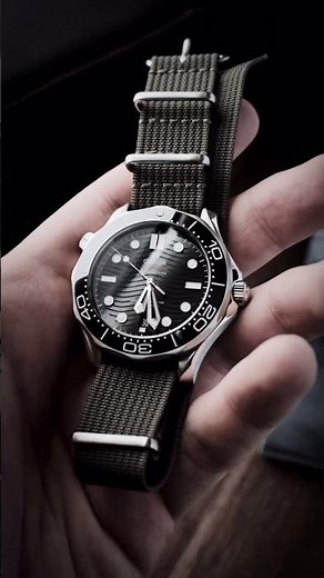 Quality Nato WIS Watch Straps on Omega Seamaster