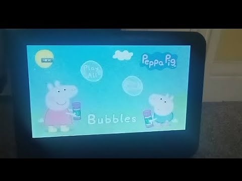 Peppa pig: bubbles 2006 UK dvd menu walkthrough