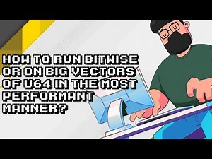 Optimizing Bitwise OR for High Performance with u64 Vectors