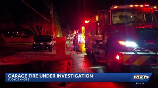 Homeland Security fire marshals investigate house fire in Floyds Knobs