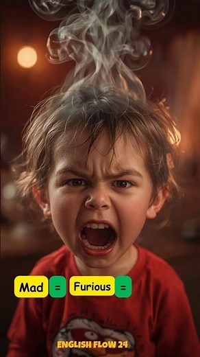 Funny English Synonyms You’ll Never Forget! 😂 | Learn Real Vocabulary with Cartoons